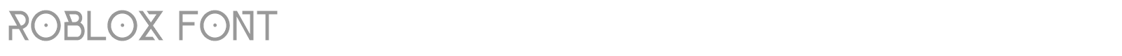 Roblox font preview